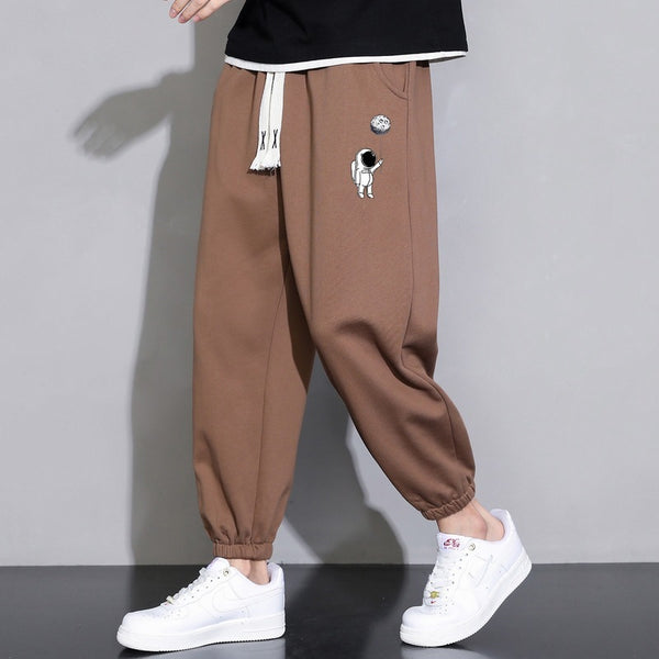 Pantalon long décontracté ample pour homme