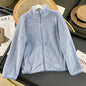 Women's Long Fleece full zip Cardigan