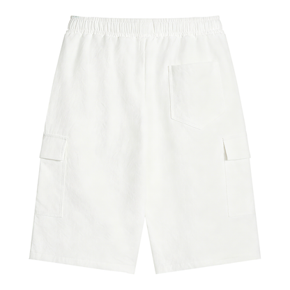 Waran Unisex Drawstring Cargo Shorts