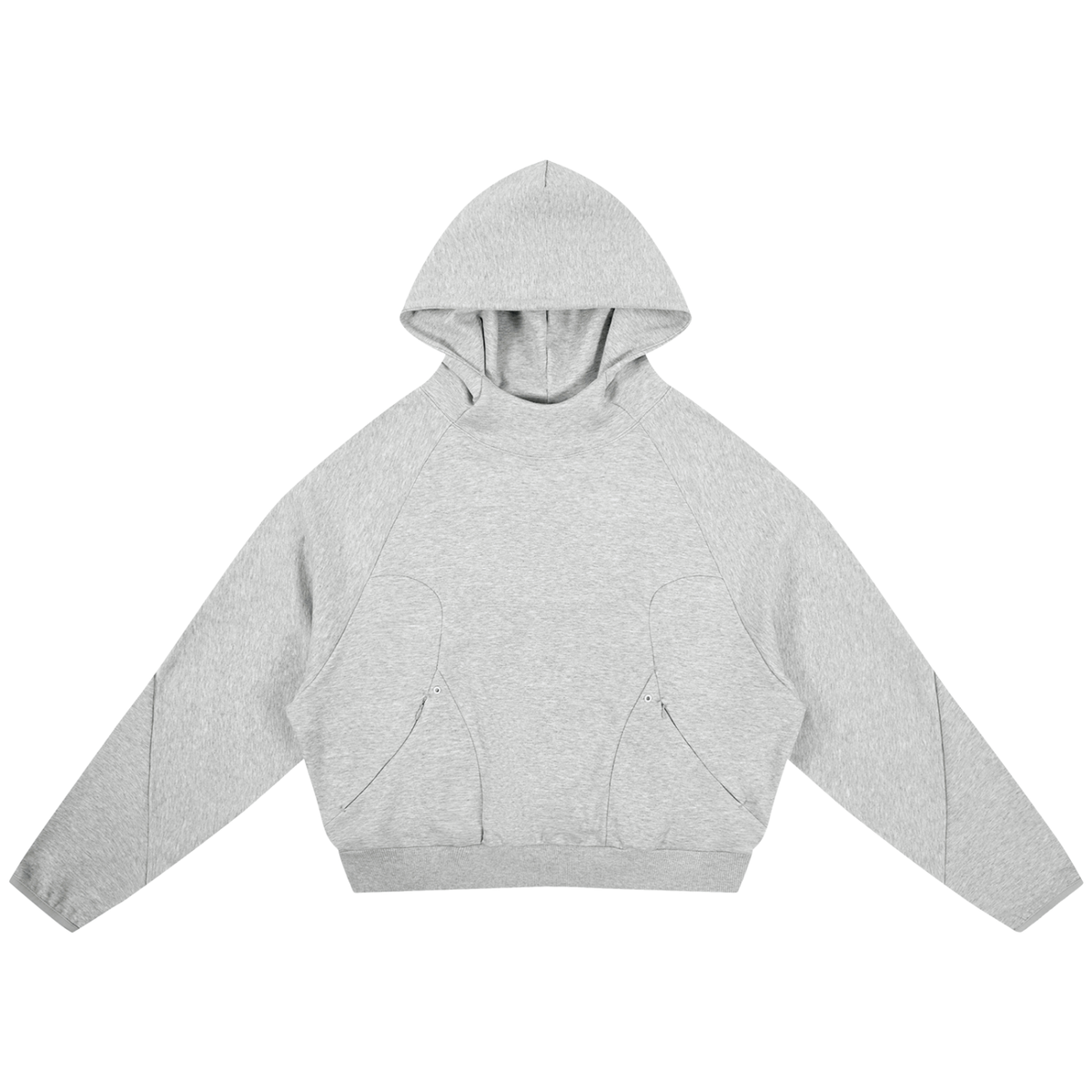 Curved Panel Raglan Hoodie 350GSM