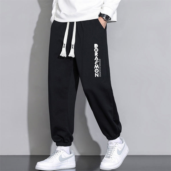 Pantalon long décontracté ample pour homme