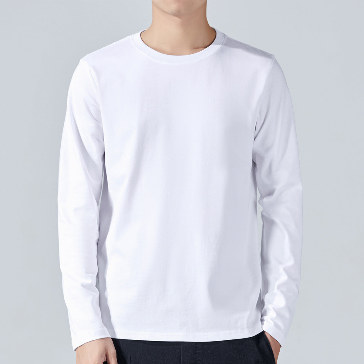 Cotton Long-Sleeve T-Shirt