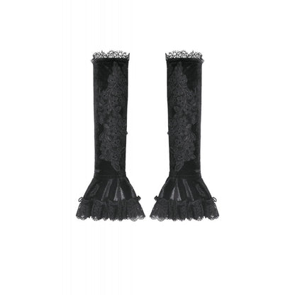 Dark in Love Lillian Victorian Lace Arm Warmers