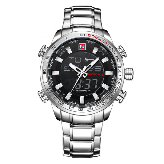 NAVIFORCE Men's Luminous Electronic Watch