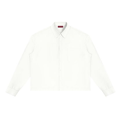 Unisex Boxy Long Sleeve Shirt
