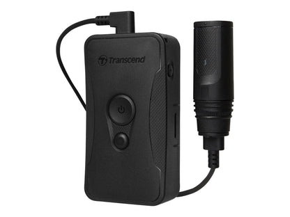 Transcend DrivePro 60 Body Camera with Separate Camera - 64GB, Black