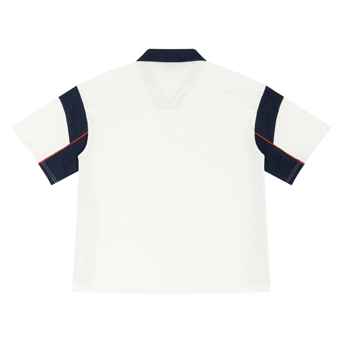 Unisex Boxy Color Block Polo Shirt 230GSM
