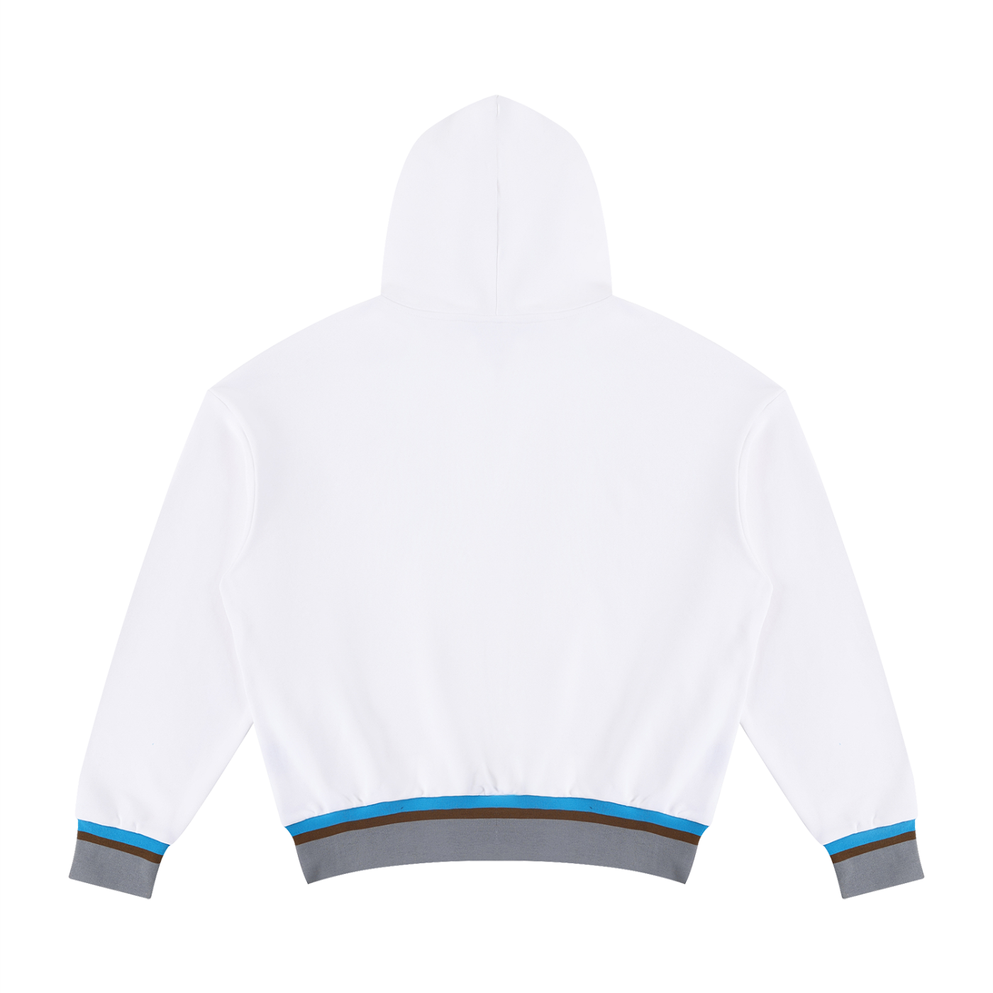 Unisex Oversized Color Block Boxy Hoodie 400GSM