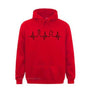 Chess Heartbeat 3D Digital Printed Long Sleeve Hoodie