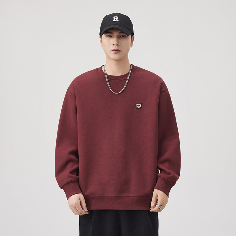 Long Sleeve Crewneck Pullover Sweatshirt,