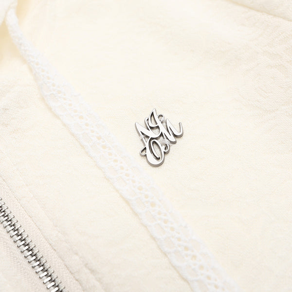 Flower Pattern Hooded Open Casual Design Unique Hoodie Coat
