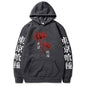 Velvet Thickened anime Trendy Pullover hoodies