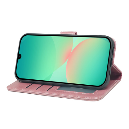 Samsung Galaxy A26 Book Flip Case Leather Wallet
