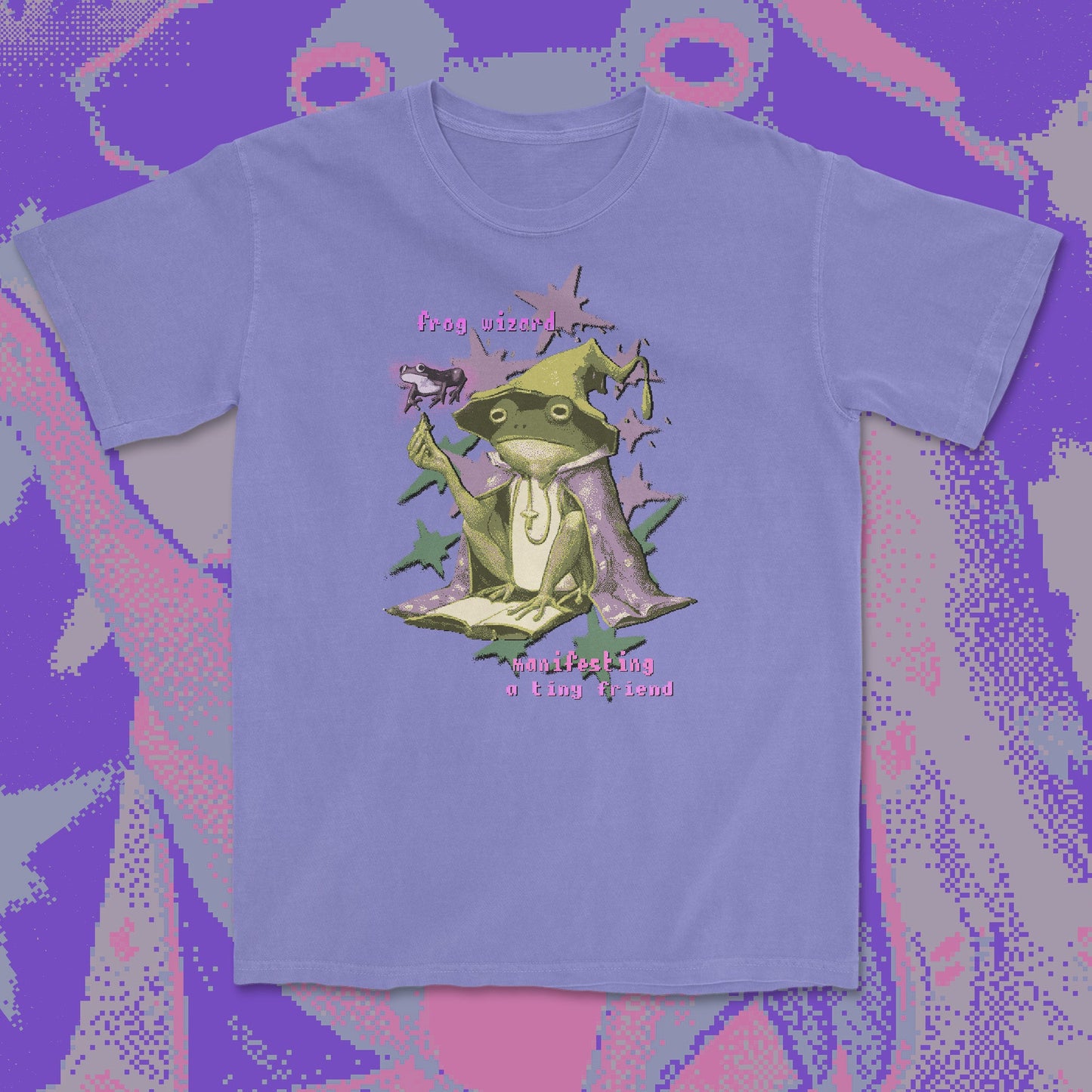 frog wizard - t-shirt