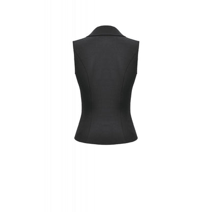 Dark in Love Gilet Corset Punk clouté à lacer