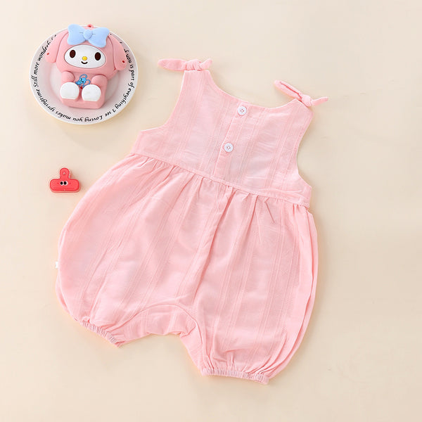 Salopette bébé fille en coton Personnalité Mode