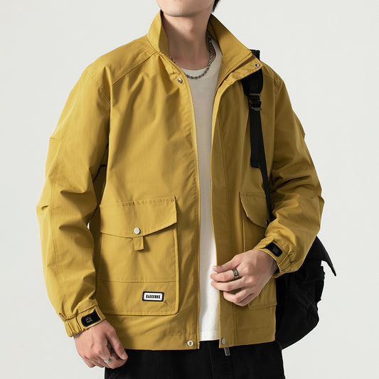 Fashion Brand Men's loose Coat