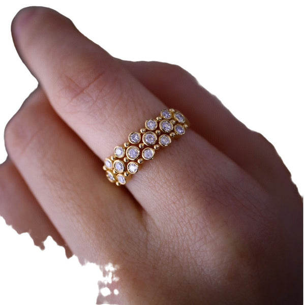 Bubble Rhinestone Ring Size Beads - Stuffs & Savers