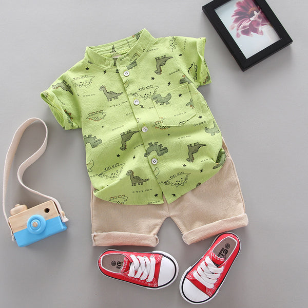 Baby Boy Short Sleeve Suit