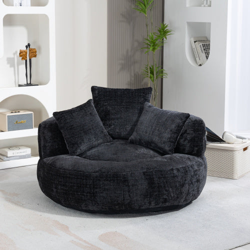 COOLMORE Lazy Sofa Durable Comfort Lounger High Back Bean Bag Chair Couch With Three Pillows For Adults And Kids, Indoor & Outdoor, Single Gaming Sofa Chair For Bedroom,Office