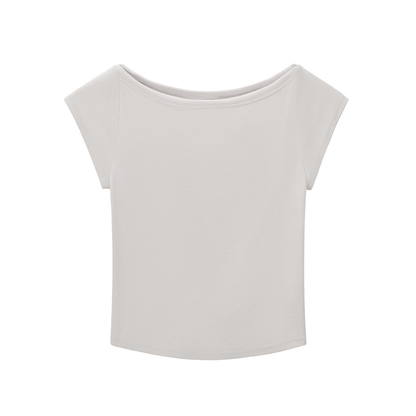 Essential Wide Neck Baby T-Shirt 260GSM