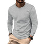 Round Neck Waffle Casual Top For Men