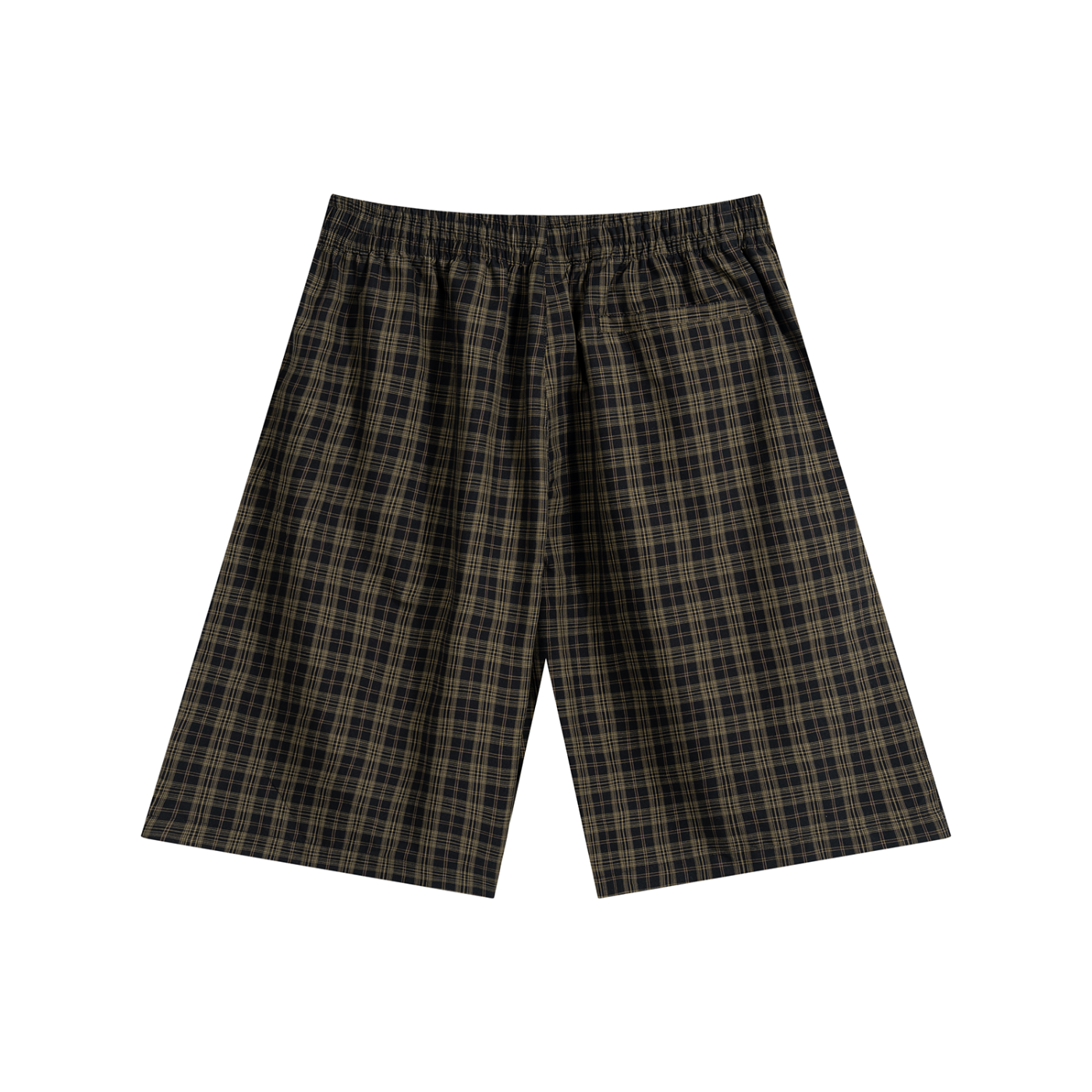 Unisex Plaid Wide Leg Shorts 130GSM