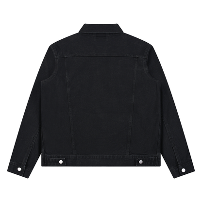 Unisex Vintage Wash Denim Jacket 440GSM