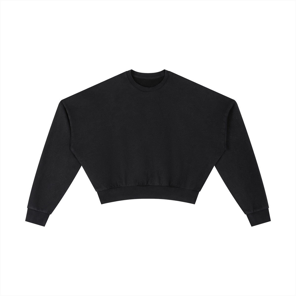 Waran Vintage Washed Cropped Sweatshirt