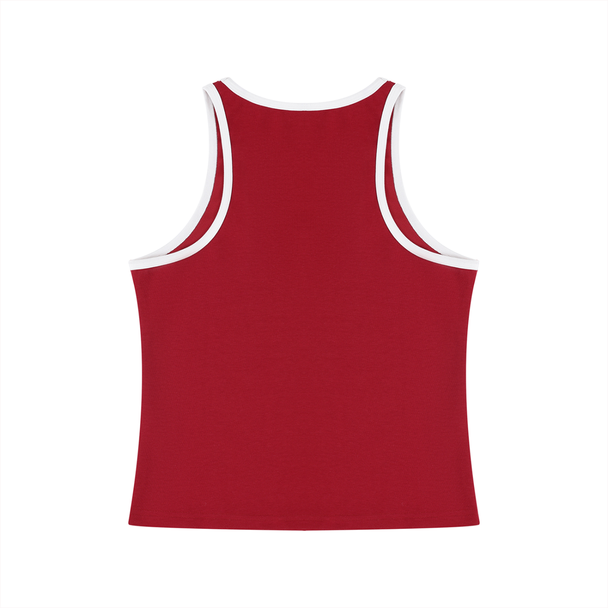 Women's Color Block Cropped Tank Top 220GSM