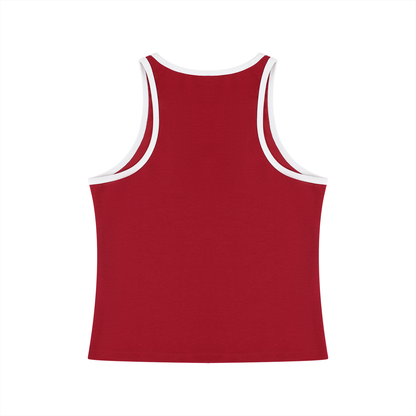 Women's Color Block Cropped Tank Top 220GSM