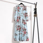 Womens Long-Sleeve Crew-Neck Base-Layer Waist-Cinching Slimming Dress