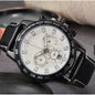 Men's Six-pin Full-function Quartz Watch