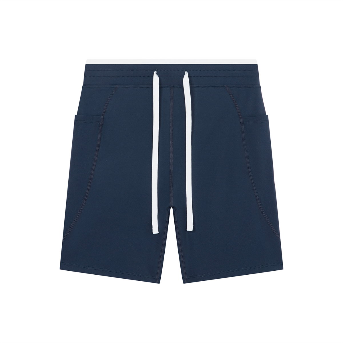 Women's High Rise Color Block Yoga Shorts 250GSM