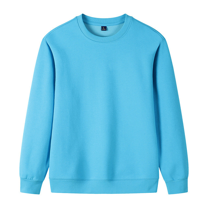 Pure Cotton Long Sleeve Round Neck Sweatshirt