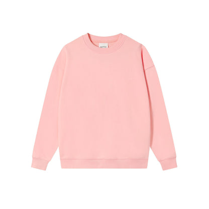 Drop Shoulder Round Neck Sweaters