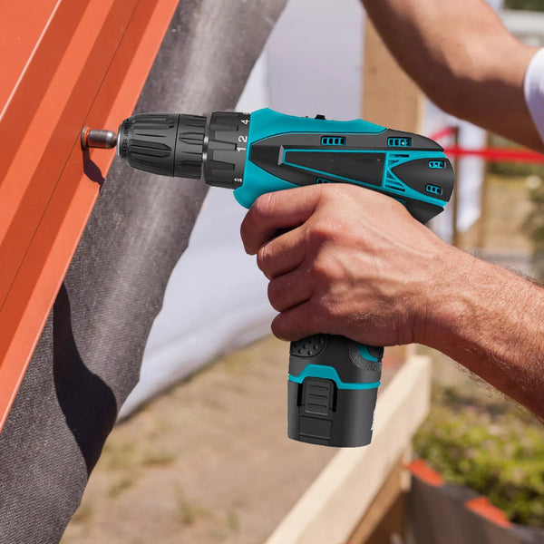 12V Cordless Drill and Screwdriver Kit