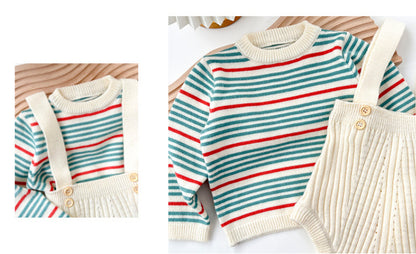 Children’s Striped Knitted Top