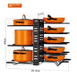 Detachable Pot Cover Rack
