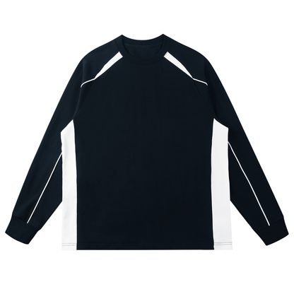 Waran Contrast Panel Raglan Sweatshirt 330GSM