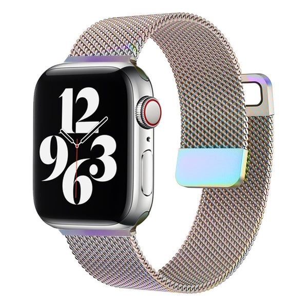 Bracelet magnétique en acier inoxydable avec sangle métallique