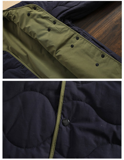 CollarlessDouble-sided Wear Cotton Coat Jacket