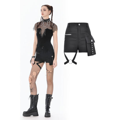 Short utilitaire Dark in Love Punk Metal