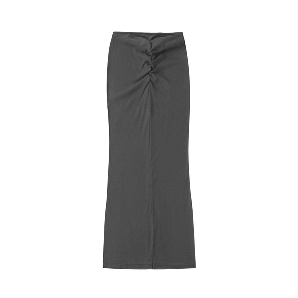 Waran Women’s Dyed Washed Drawstring Maxi Skirt