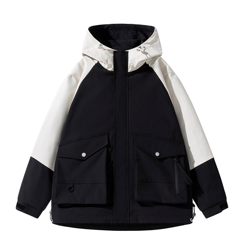 Mens Multi-color Coat Functional Shell Jacket