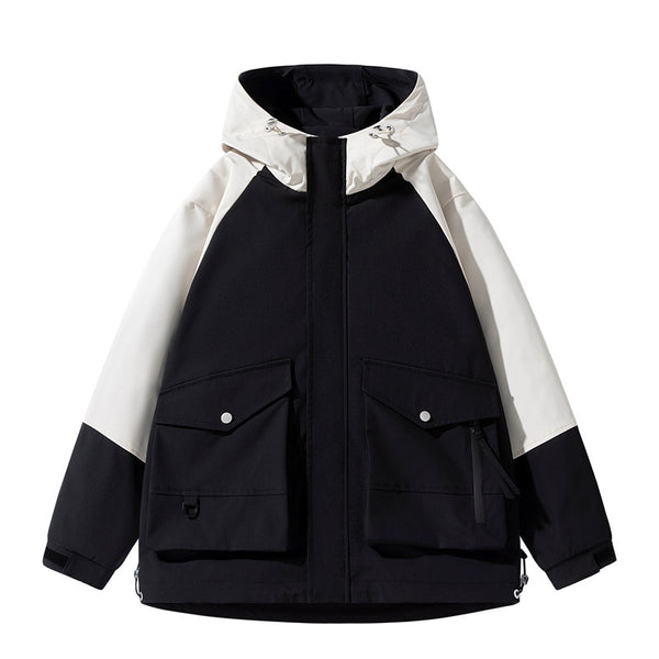 Mens Multi-color Coat Functional Shell Jacket