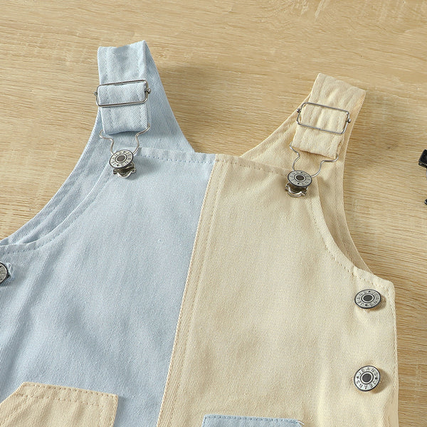Baby Suspender Romper