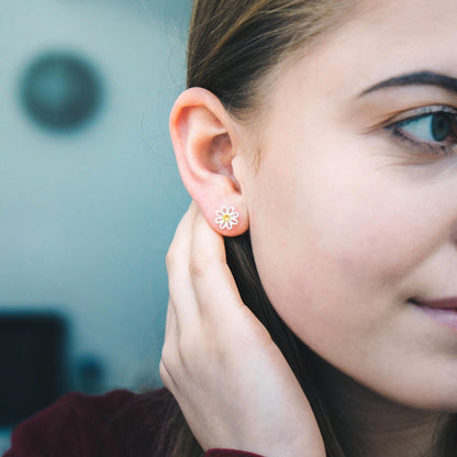 3pc Daisy Bracelet Set Created with Zircondia® Crystals