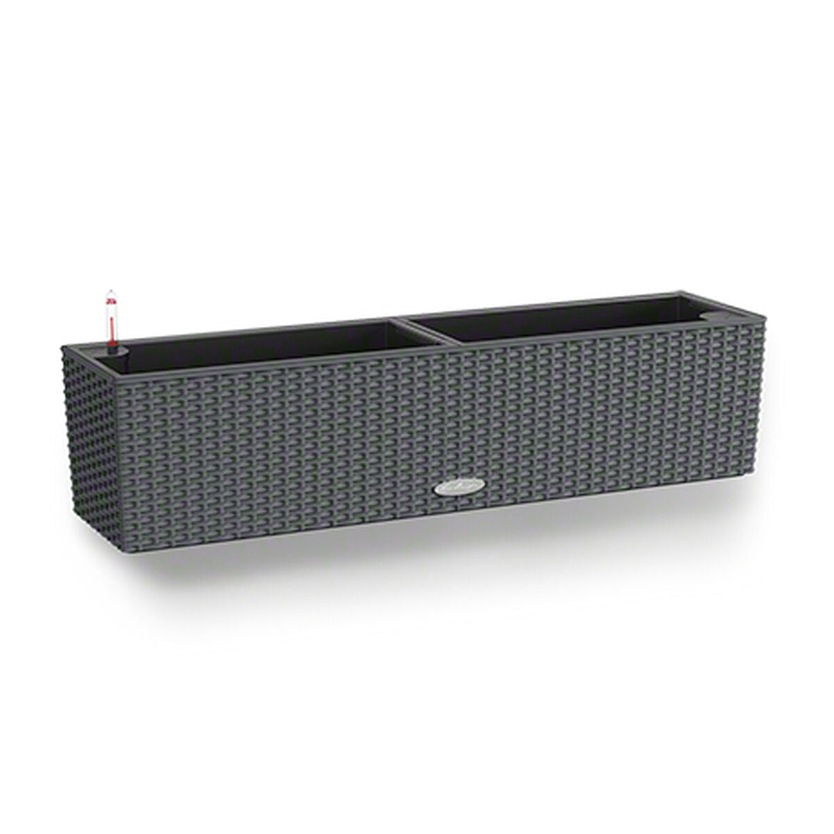 Plant pot Lechuza Black Grey polypropylene