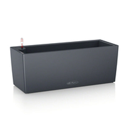 Plant pot Lechuza Black Grey polypropylene